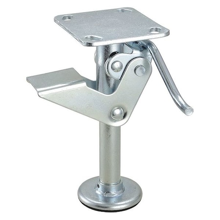 Floor Lock, Plate, 9-7/8 in. H, 4 x 4-1/2 MPN:16V374