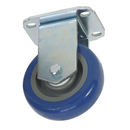 Rigd NSF-Listed Plate Castr, Polyurthan, 5 in, 250 lb. MPN:1G100