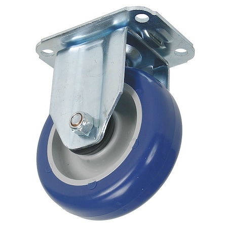 Rigid Plate Castr, Polyurthan, 3 in, 176 lb MPN:1G199