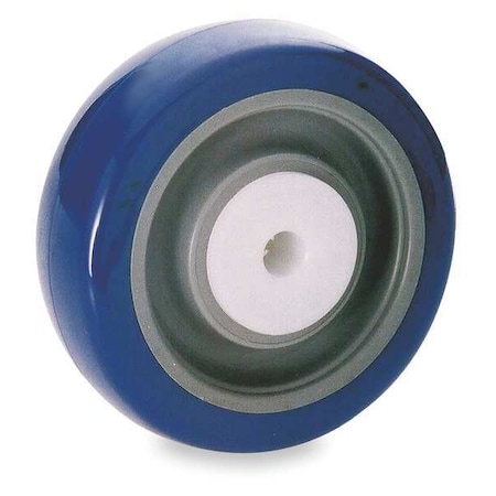 Caster Wheel, 250 lb., 5 in D x 1-1/4 in MPN:1KB23