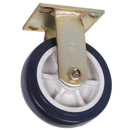 Rgd Plate Caster, Poly, 5 in, 750 lb, 95 Shr MPN:1NUX3