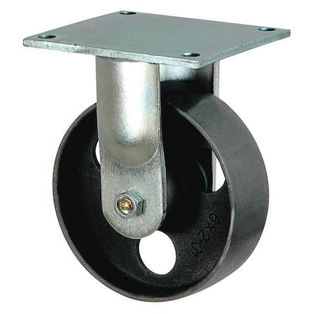 Rigd Plat Castr, Cast Iron, 6 in., 1200 lb. MPN:1NVR3