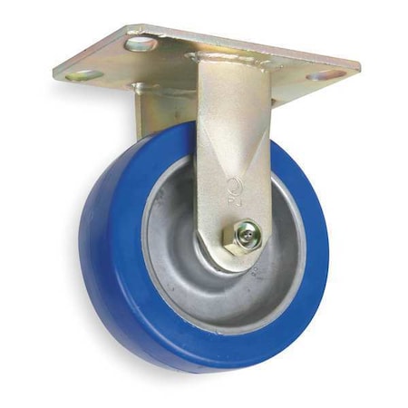 Rigid Plat Castr, Polyurthan, 5 in, 1500 lb MPN:1NVR8