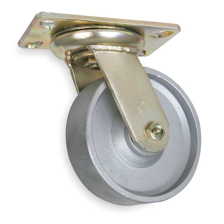 Swivel Plate Castr, Cst Iron, 8 in, 1750 lb MPN:1NVU4
