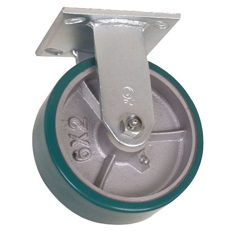 Rgd Plat Cstr, Polyurthan, 4 in, 700 lb, Grn MPN:1NWJ9