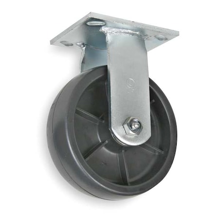 Rigd Plat Castr, Glass Nylon, 6 in, 1200 lb MPN:1NWN6