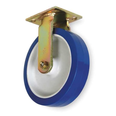 Rigid NSF-Listed Plate Castr, Polyurthan, 5 in, 750 lb MPN:1ULF6
