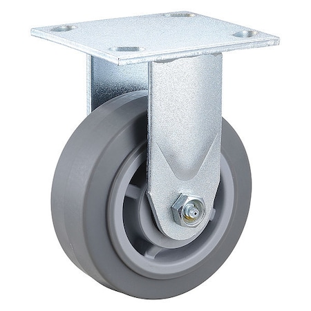 Rgd Plat Castr, Therm Rubbr, 5 in., 400 lb. MPN:1ULJ4