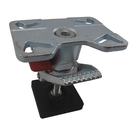 Adjustable Floor Lock, Top Plate, 11-1/2in MPN:1VJN5