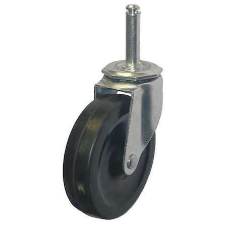 Swivel Stem Caster, Rubber, 4 in., 115 lb. MPN:20TM16