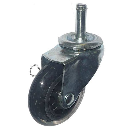 Swivel Stem Caster, Polyurethane, 3 in., 135 lb. MPN:20TM19