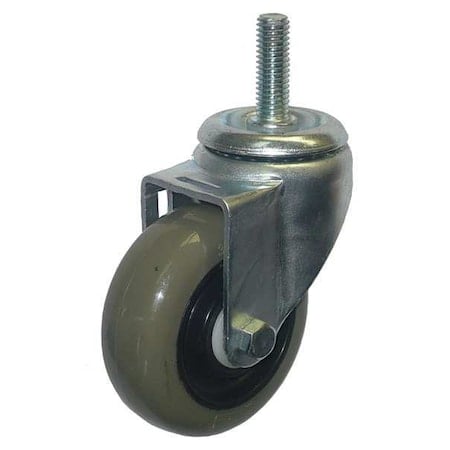 Swivel Stem Caster, Polyurethane, 3-1/2 in, 350 lb MPN:20TM21