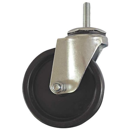 Swivel Stem Caster, Polyolfin, 4 in, 150 lb MPN:20TM46