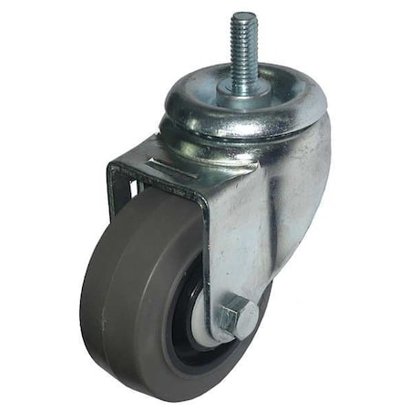 Swivel Stem Caster, Therm Rubber, 3 in., 210 lb. MPN:20TM55