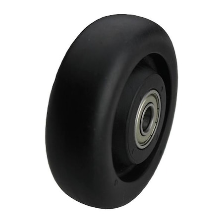 Caster Wheel, Polyolefin, 4 in., 250 lb. MPN:26Y355