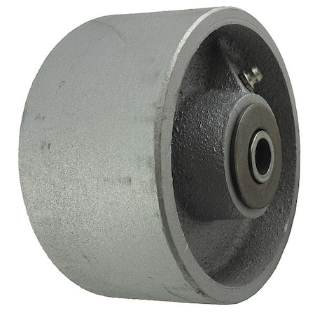 Caster Wheel, Cast Iron, 1000 lb., Gray MPN:26Y438