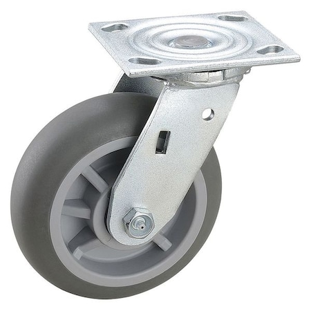 Swivel NSF-Listed Plate Caster, 600 lb., Ball MPN:2LY30