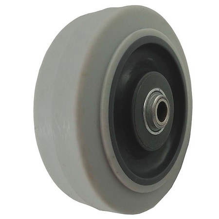 Caster Wheel, 300 lb., 4 D x 1-1/4 In. MPN:2RYX3