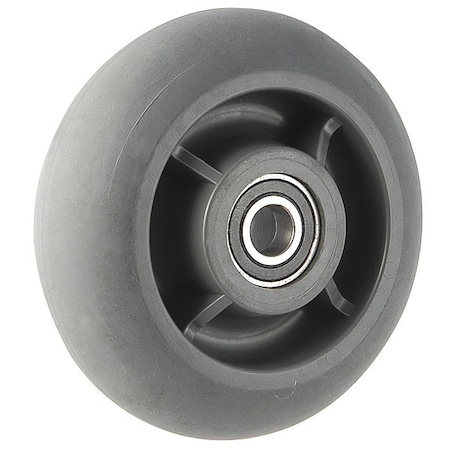 Caster Wheel, 500 lb., 8 D x 2 In. MPN:2RYY4