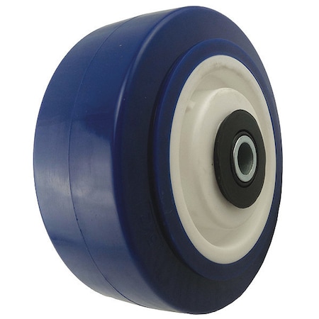 Caster Wheel, 750 lb., 5 D x 2 In., Core Color: White MPN:2RZC8