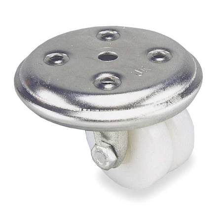 Dual Wheel Caster, Nylon, 2 in., 350 lb. MPN:2SL050NY0L