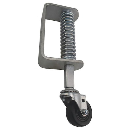 Side Mount Caster, Rubber, 2