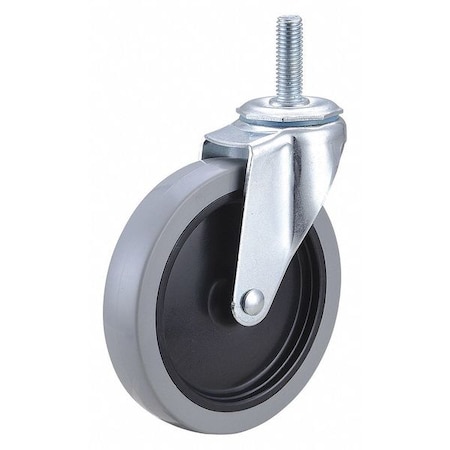 Swivel Stem Caster, Polyurthn, 5 in, 160 lb MPN:32J804