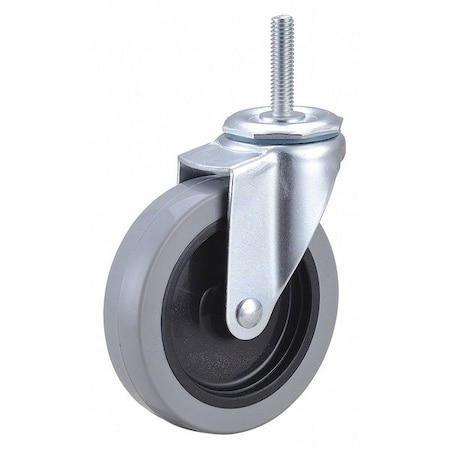 Stem Caster, 4 in Dia, Polyurethane, 150lb MPN:32J806
