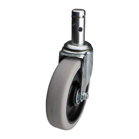 Swivel Stem Caster, Polyurthn, 5 in, 250 lb MPN:32J813