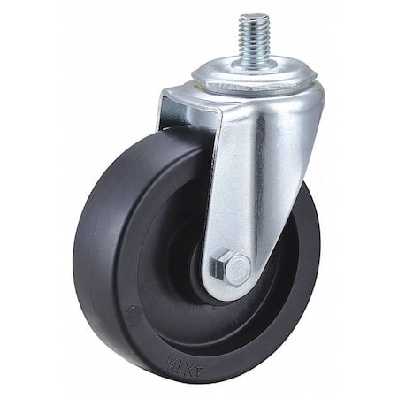 Swivel Stem Caster, Polyolfn, 4 in, 350 lb. MPN:32J816
