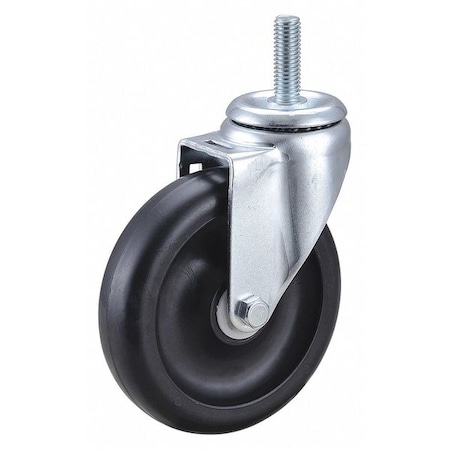 Stem Caster, 5 in Dia, Polyolefin, 350lb MPN:32J826