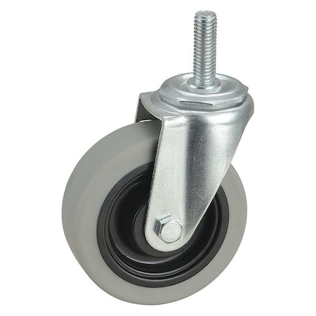 Swivel Stem Caster, TPR, 4 in., 300 lb. MPN:32J828
