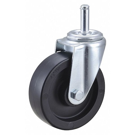 Swivel Stem Caster, Polyolfn, 4 in, 275 lb. MPN:32J854