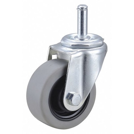 Swivel Stem Caster, TPR, 3 in., 210 lb. MPN:32J856