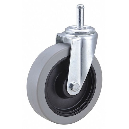 Swivel Stem Caster, Polyurthn, 5 in, 300 lb MPN:32J859