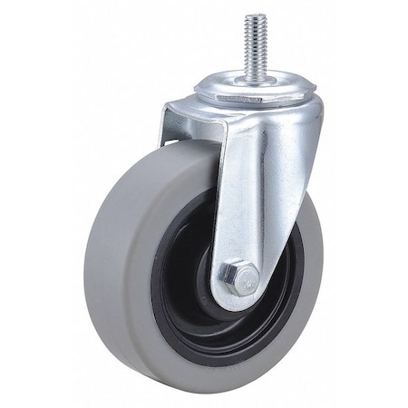 Swivel Stem Caster, TPR, 4 in., 300 lb. MPN:32J867