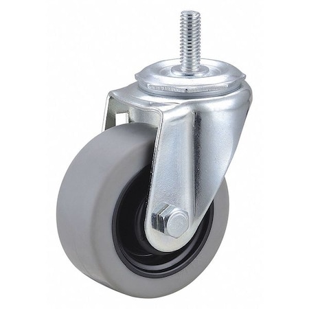 Swivel Stem Caster, Polyurthn, 3 in, 210 lb MPN:32J869