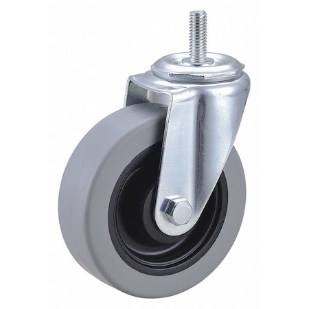 Swivel Stem Caster, Polyurthn, 4 in, 275 lb MPN:32J870