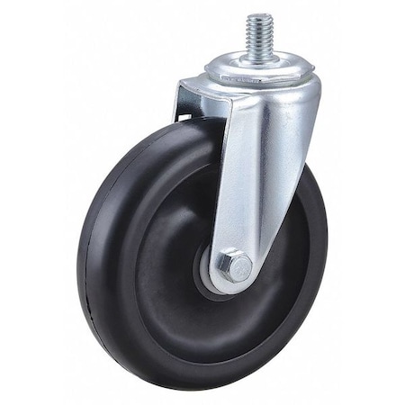 Stem Caster, 5 in Dia, Polyolefin, 300lb MPN:32J883