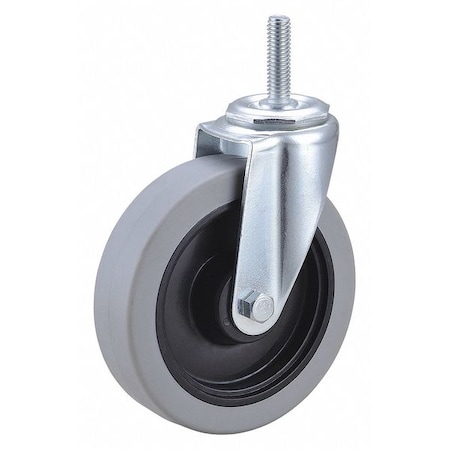 Swivel Stem Caster, Polyurthn, 5 in, 300 lb MPN:32J889