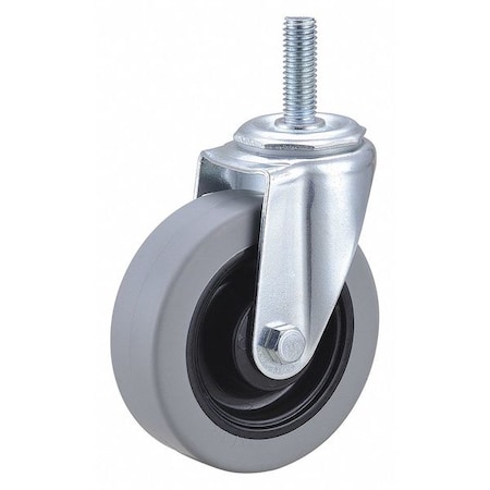 Swivel Stem Caster, Polyurthn, 4 in, 275 lb MPN:32J894
