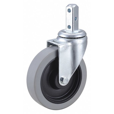 Swivel Stem Caster, Polyurthn, 5 in, 300 lb MPN:32J901