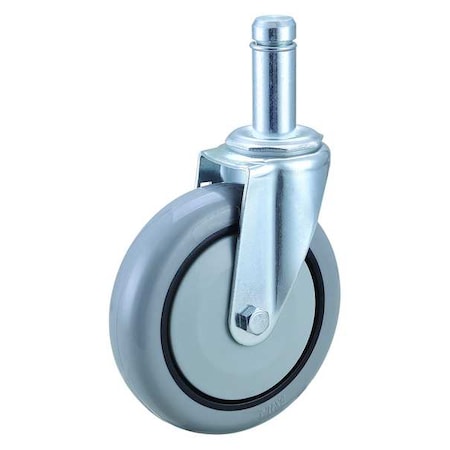 Swivel Stem Caster, Polyurthn, 5 in, 300 lb MPN:32J932