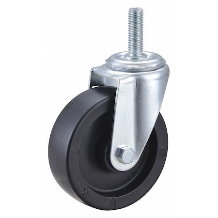 Swivel Stem Caster, Polyolfn, 4 in, 275 lb. MPN:32J974