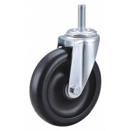 Swivel Stem Caster, Polyolfn, 5 in, 300 lb. MPN:32J975