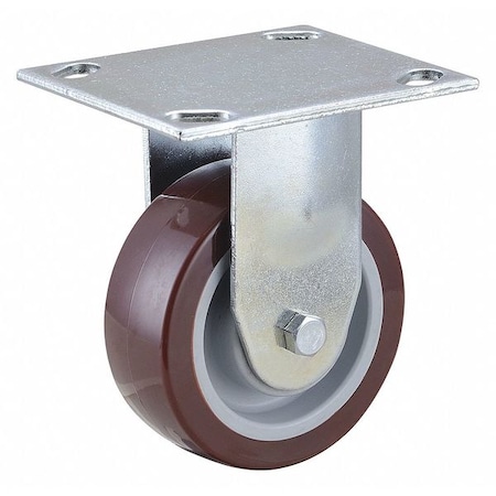 Rgd NSF-Listed Plate Cstr, Polyurethane, 4 in, 375 lb. MPN:33H914