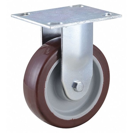 Rgd NSF-Listed Plate Cstr, Polyurethane, 5 in, 450 lb. MPN:33H915