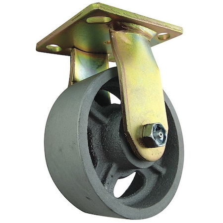 Rigid Plate Caster, Plate Type B, Gray MPN:33J081