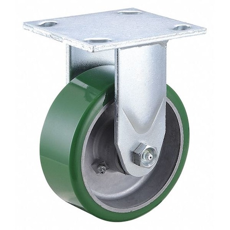 Rgd NSF-Listed Plate Cstr, Polyurethane, 5 in, 1050 lb MPN:3G138