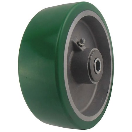 Caster Wheel, 8 in., 1500 lb., Green MPN:3G273